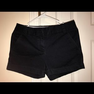 J. Crew Navy Chino Shorts